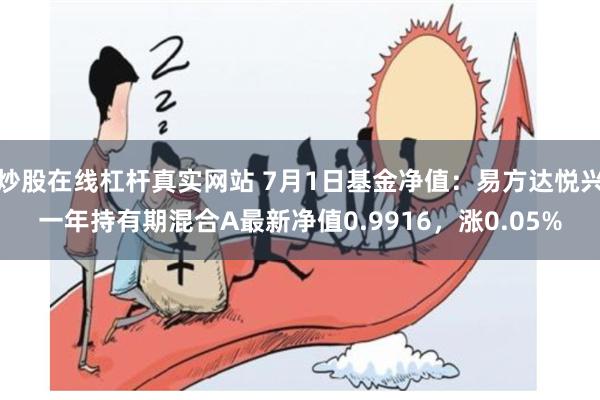 炒股在线杠杆真实网站 7月1日基金净值：易方达悦兴一年持有期混合A最新净值0.9916，涨0.05%