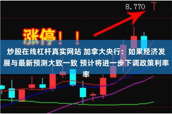 炒股在线杠杆真实网站 加拿大央行：如果经济发展与最新预测大致一致 预计将进一步下调政策利率