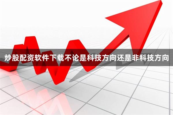 炒股配资软件下载不论是科技方向还是非科技方向